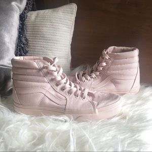Baby Pink Hightop Vans